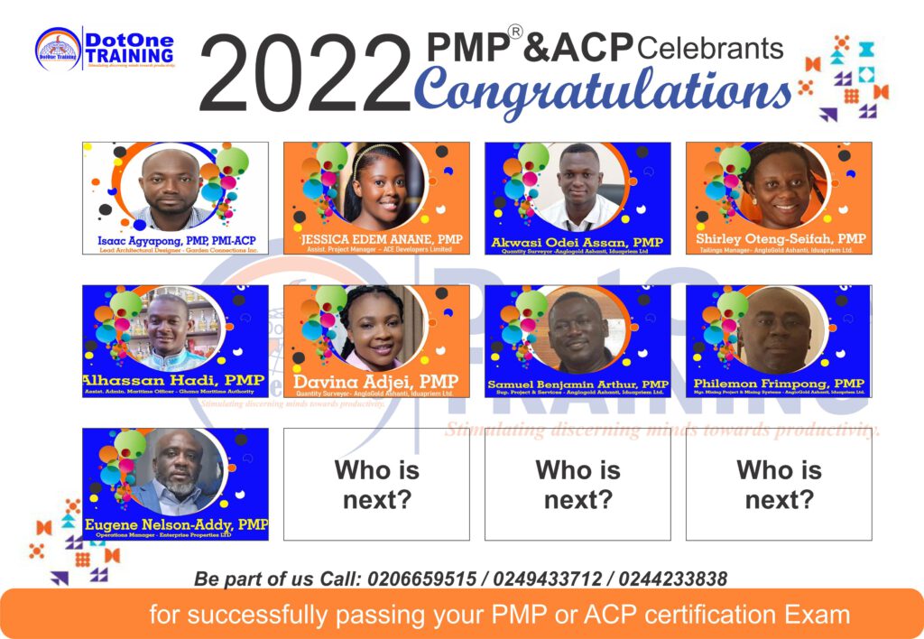 Dotone PMP - ACP celebrants 2022(1)